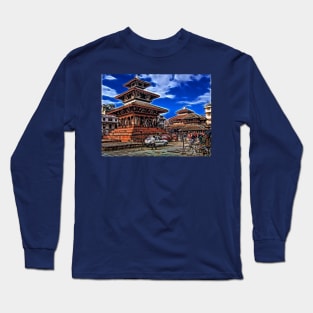 Durbar Square, Kathmandu, Nepal Long Sleeve T-Shirt